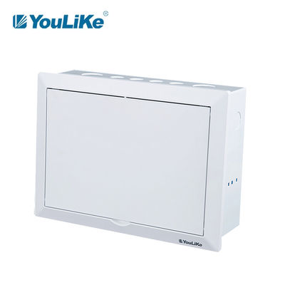 400V spoel Opgezette Plastic MCB-Doos 12 het Metaal van het Manier Lage Voltage