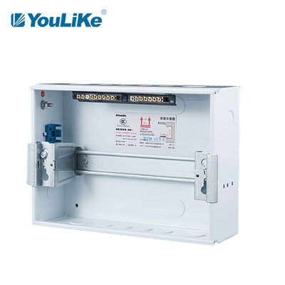 400V spoel Opgezette Plastic MCB-Doos 12 het Metaal van het Manier Lage Voltage