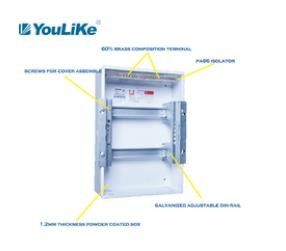 24 manier 2 ODM van Rijpvc Vloed zet dik op het Huismcb Doos 1.2mm van de Distributiedoos