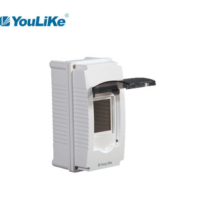 80*160*45mm Plastic MCB Doos 2 de Bijlagedoos van Manier Binnenpvc MCB